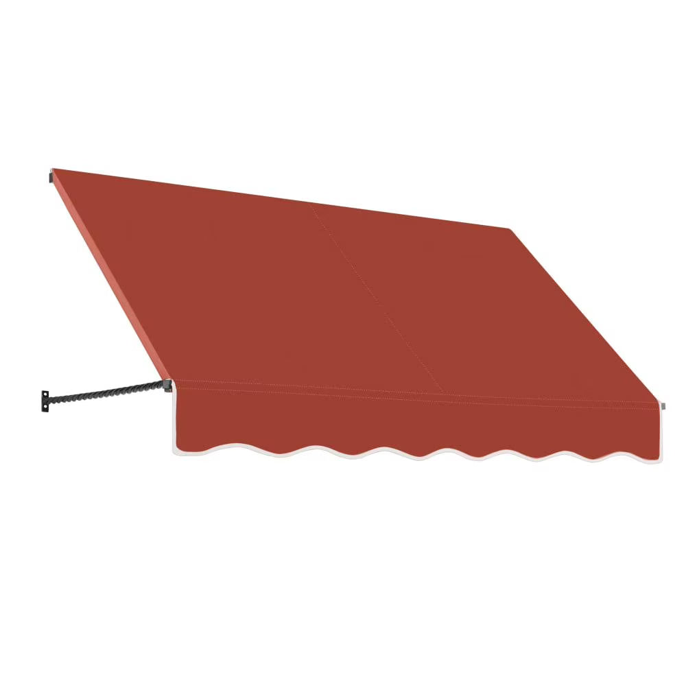 Terracotta Fixed Awning Acrylic Fabric G20290