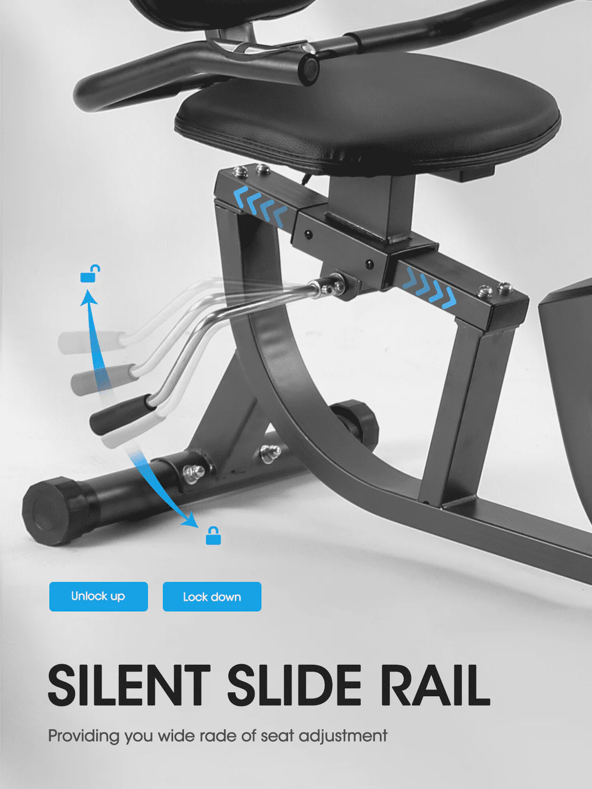 Recumbent Exercise Bike with Tablet Holder X546