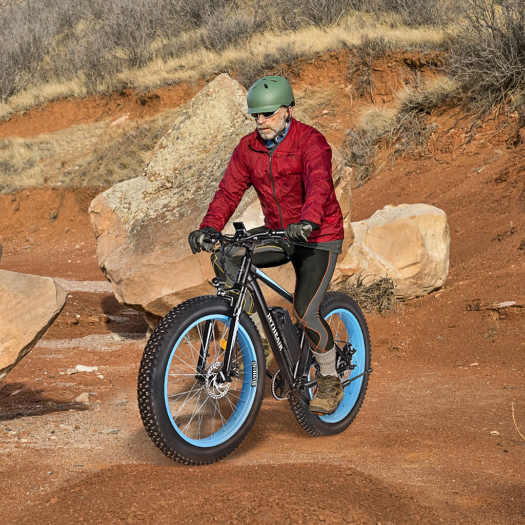 Electric Bike 26 4 Fat Tire 500W 48V 13Ah 7-Speed W483