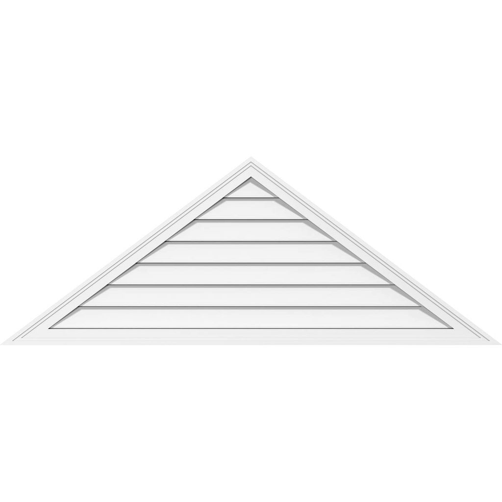 Triangle Surface Mount PVC Gable Vent H266886