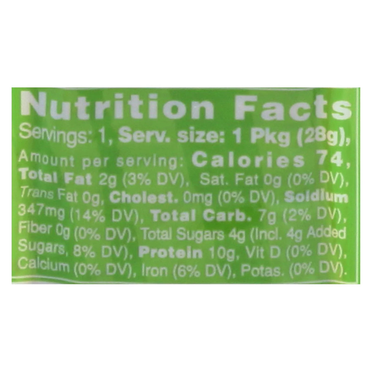 Mesquite Lime Meatless Vegan Jerky, 1 oz. J6198