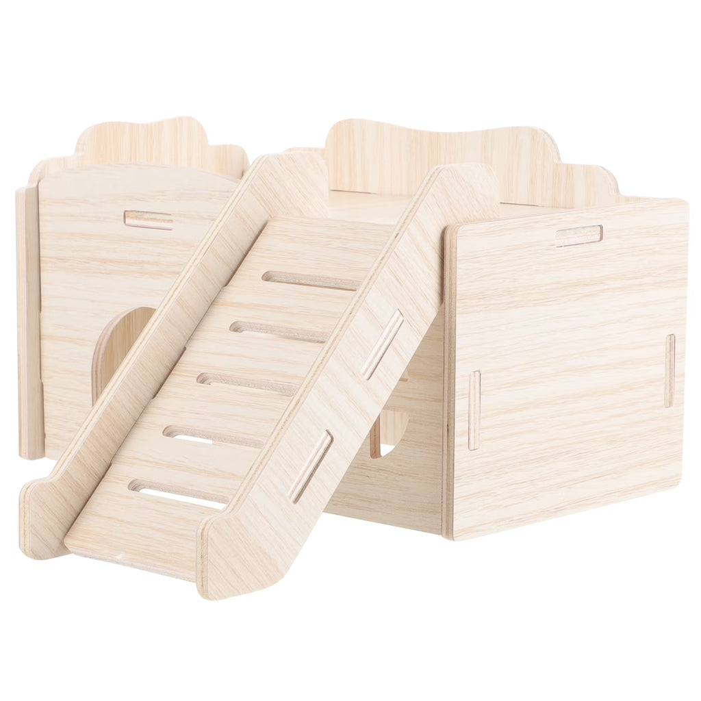Solid Wood Hamster Hideout Cage N971389
