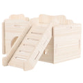 Solid Wood Hamster Hideout Cage N971389