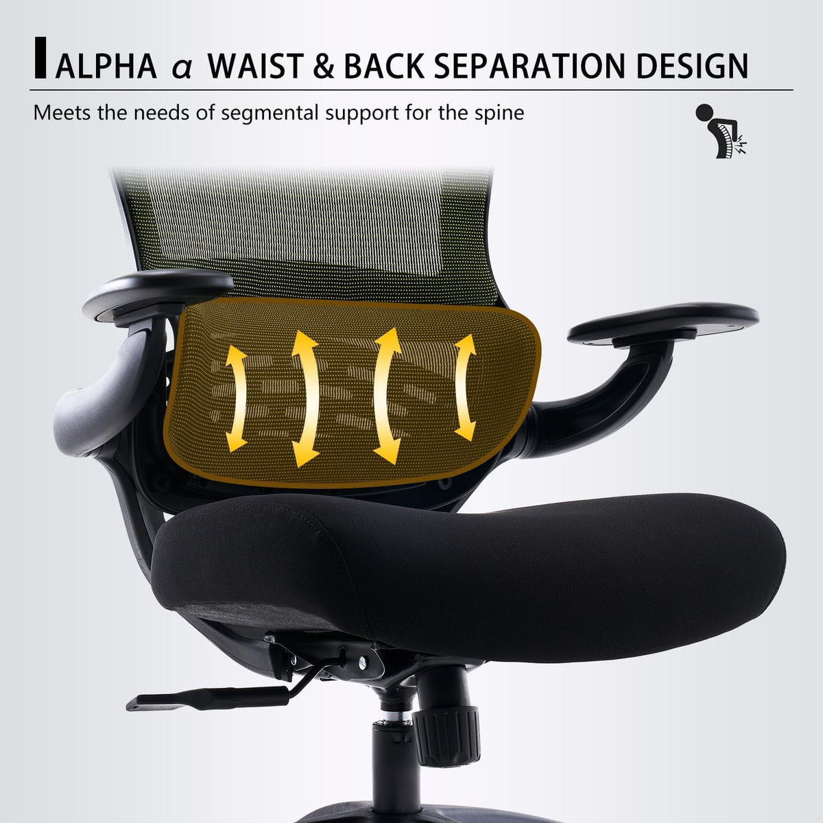 Green Ergonomic Mesh Office Chair with Wheels E909946