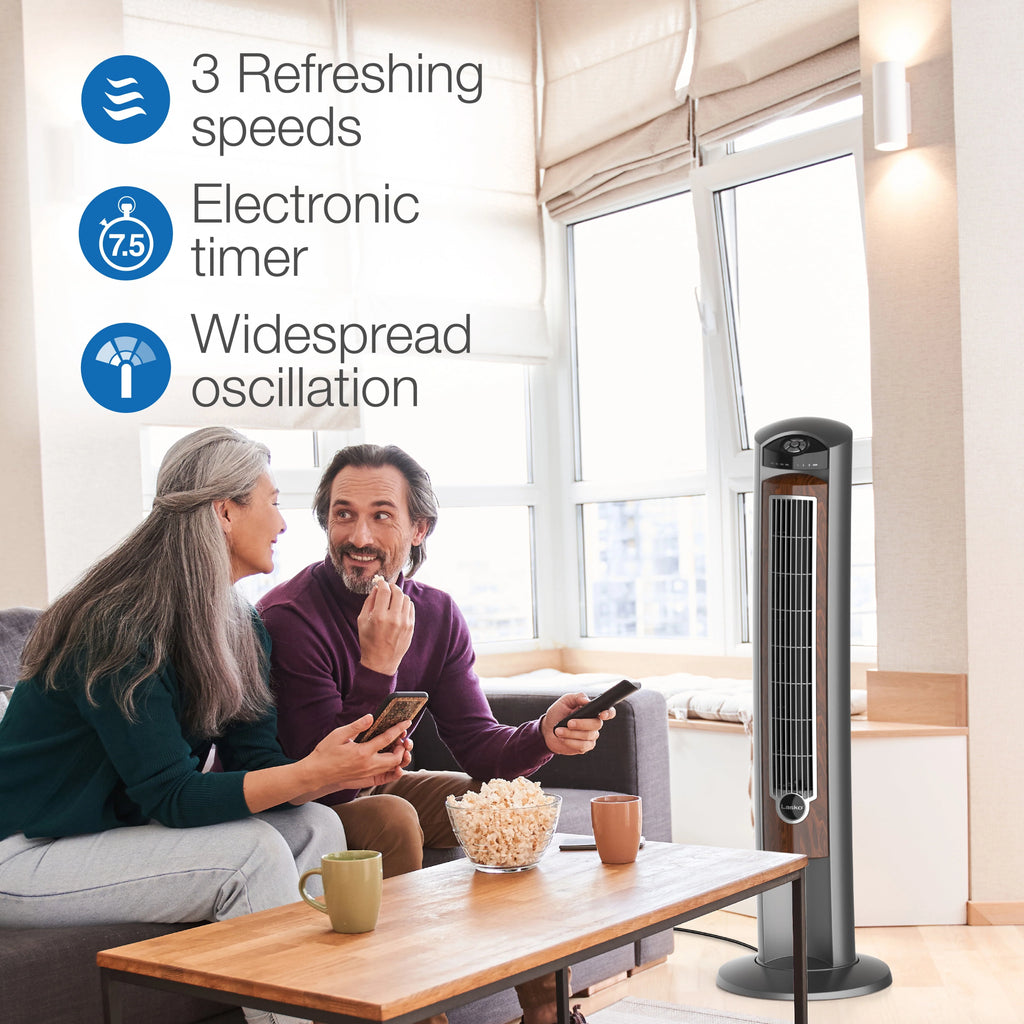 42 Tower Fan with Ionizer, Timer and Remote N761249