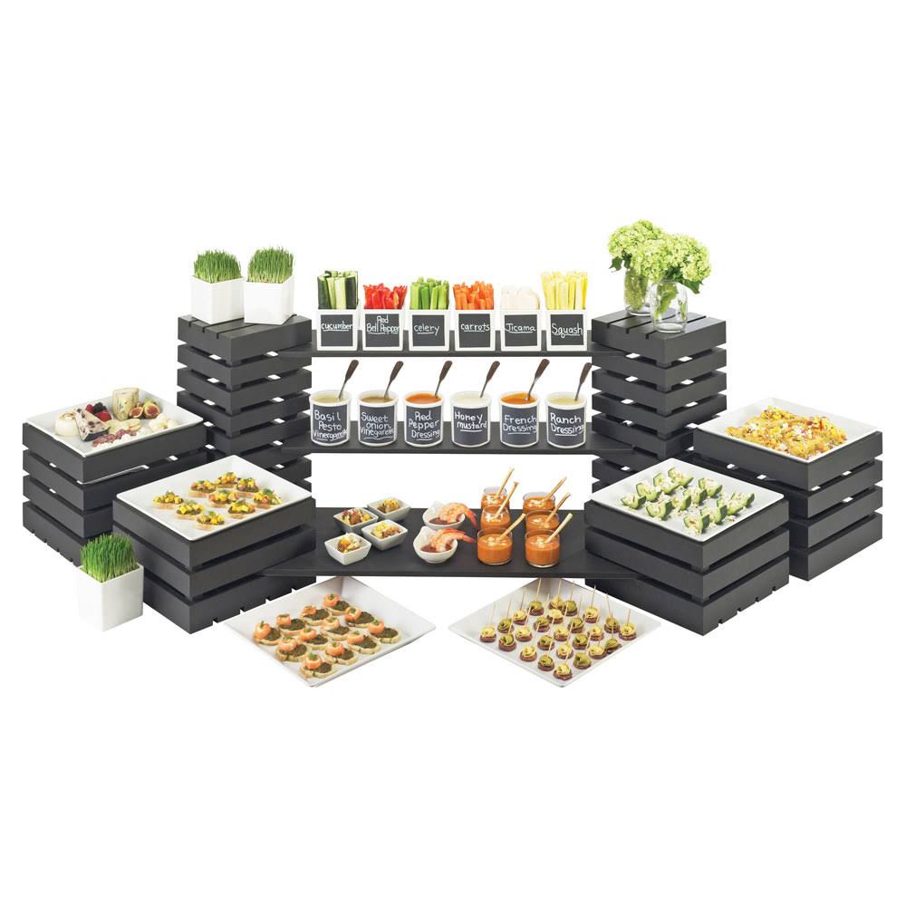 Bamboo Rectangular Riser Shelf I652965