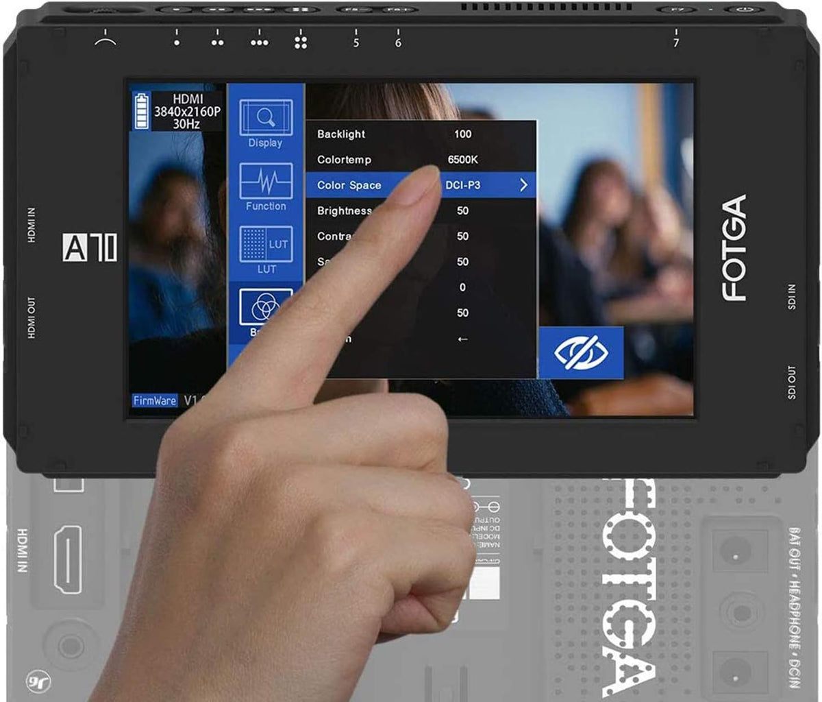 7 Inch Full HD Touch Screen IPS On-Camera Field Monitor B504