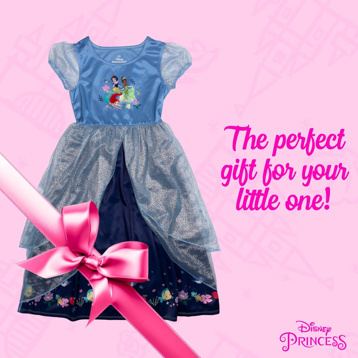 Girls' Fantasy Gown Nightgown, 3T U686508