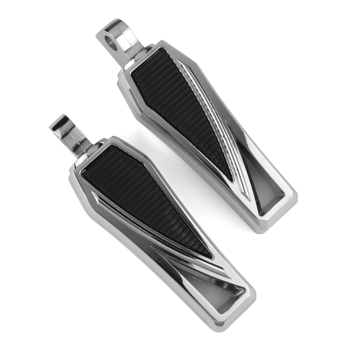 Chrome Foot Pegs Footrest, 1 Pair X80699