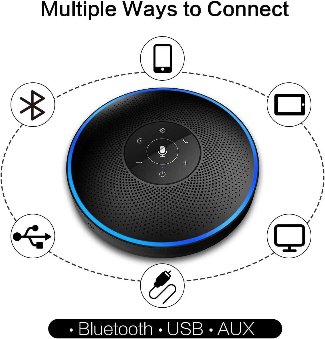 Bluetooth Speakerphone for Conference Calls T3994