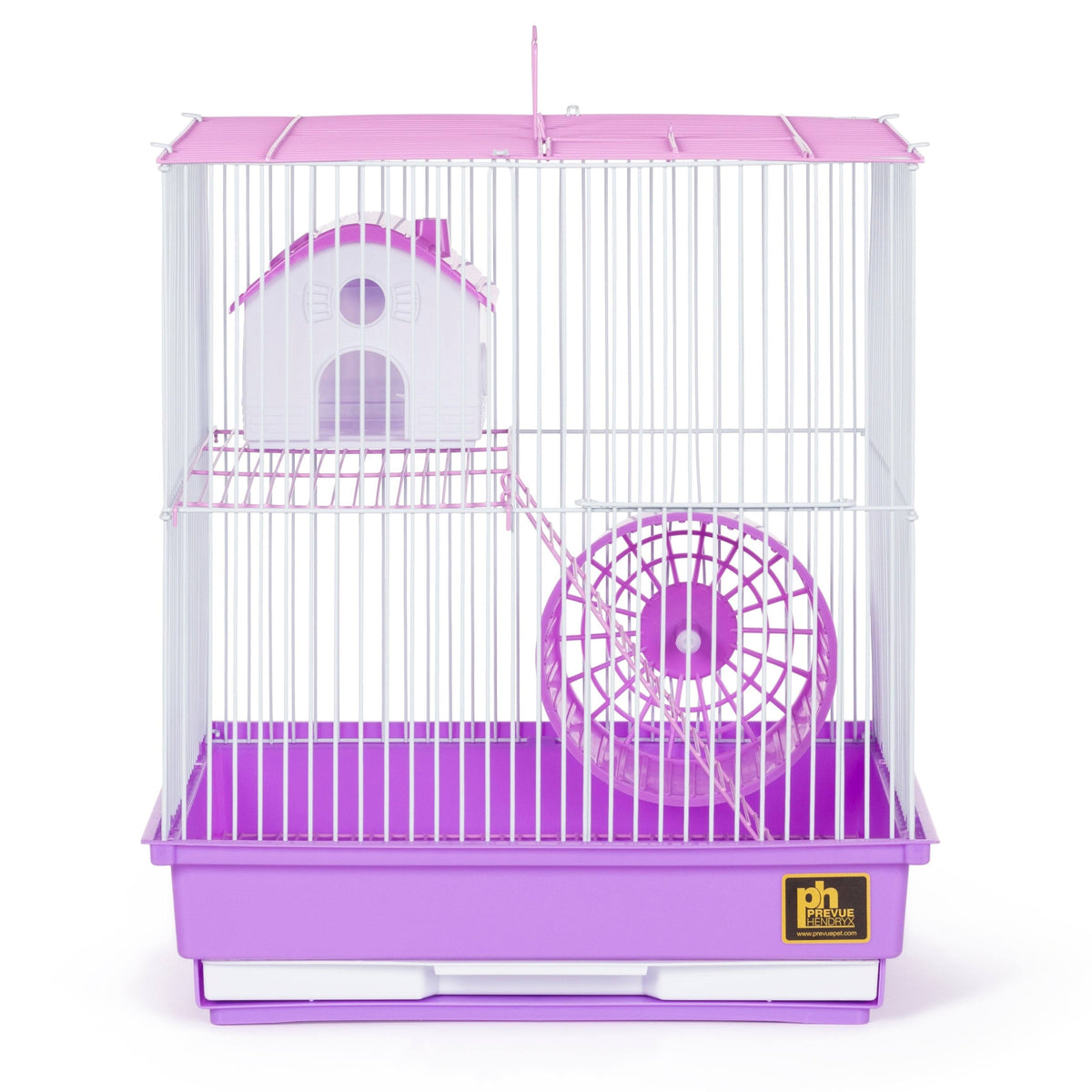 Two Story Hamster Cage Orange J7020