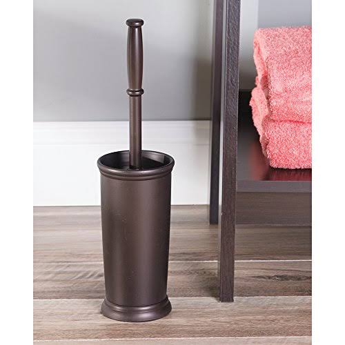 Toilet Bowl Brush, Plunger, Toilet Paper Holder, Trash Can, Set of 4 Q6632
