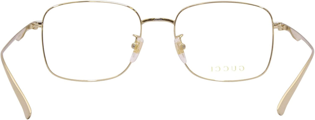 Black Metal Rectangle Eyeglasses 54mm A75433