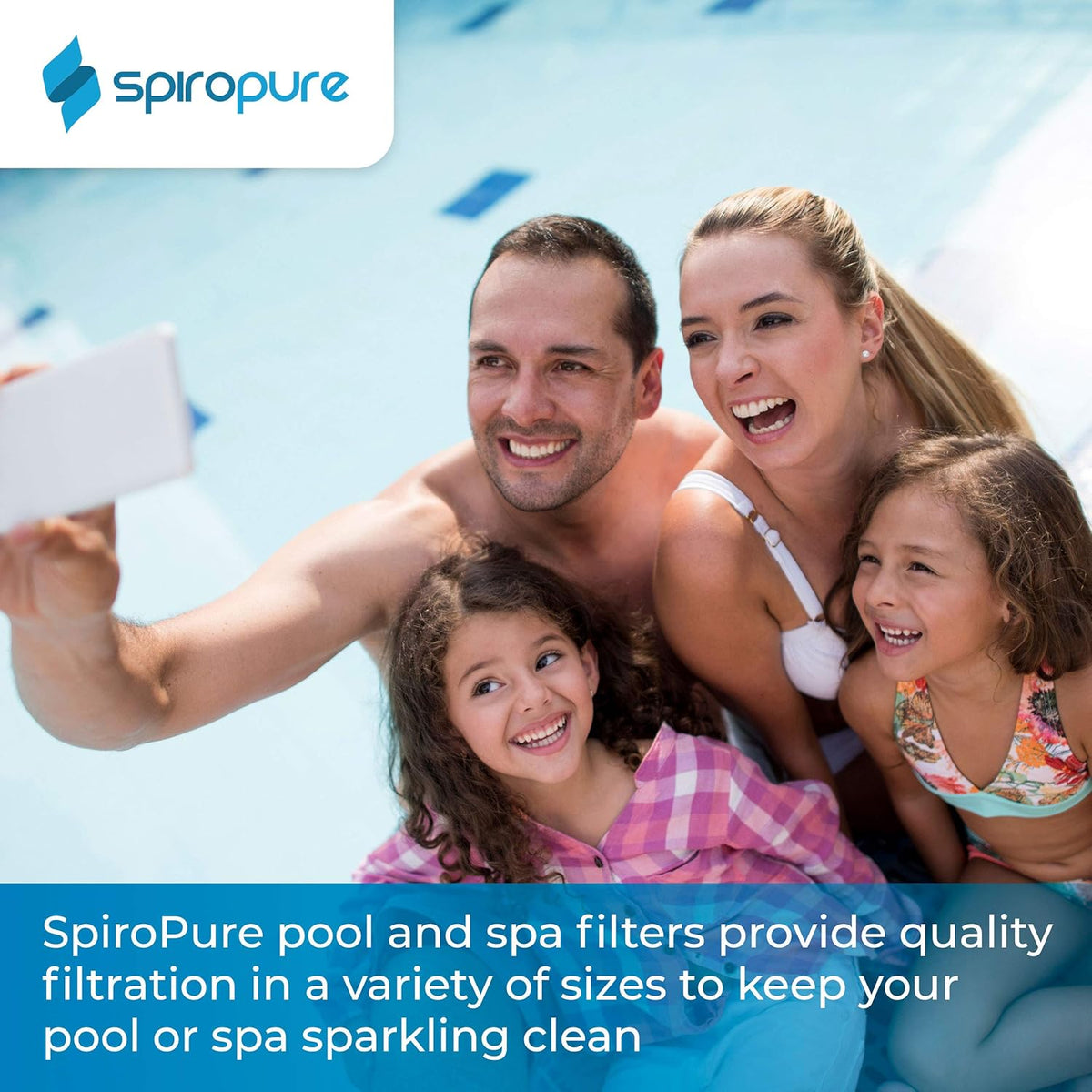 Hot Tub Spa Pool Filter Replacement Cartridge (Case of 4) B52320
