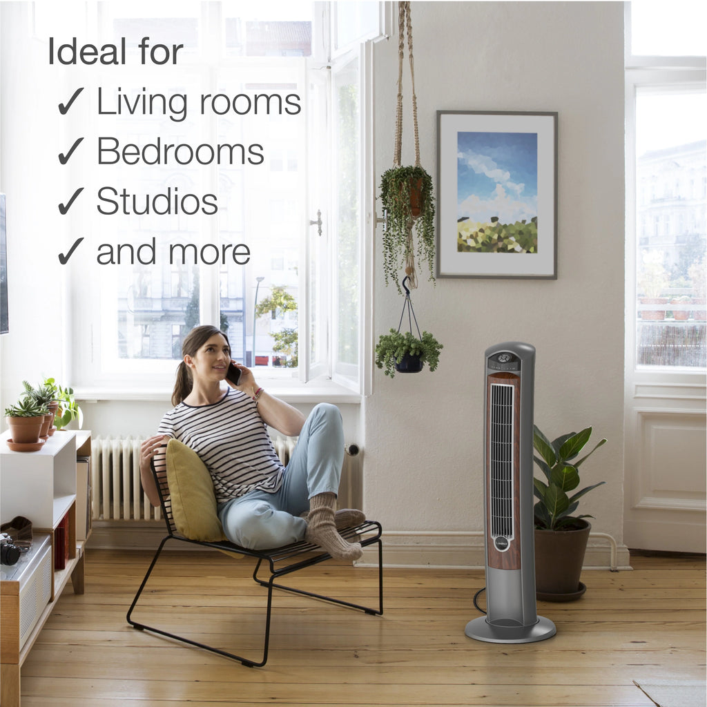 42 Tower Fan with Ionizer, Timer and Remote N761249