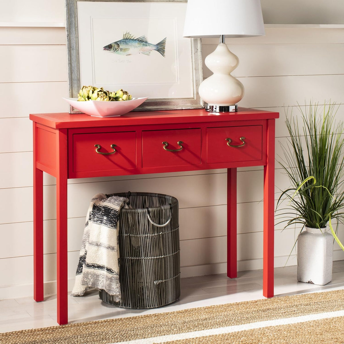 White Console Table I242