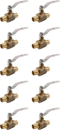 1/2" PEX Brass Ball Valve, Lead Free, Pack of 10 U163
