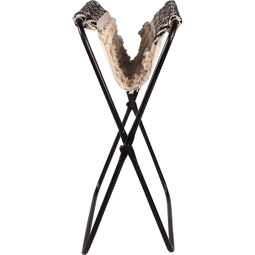 Natural and Black Stool T8802