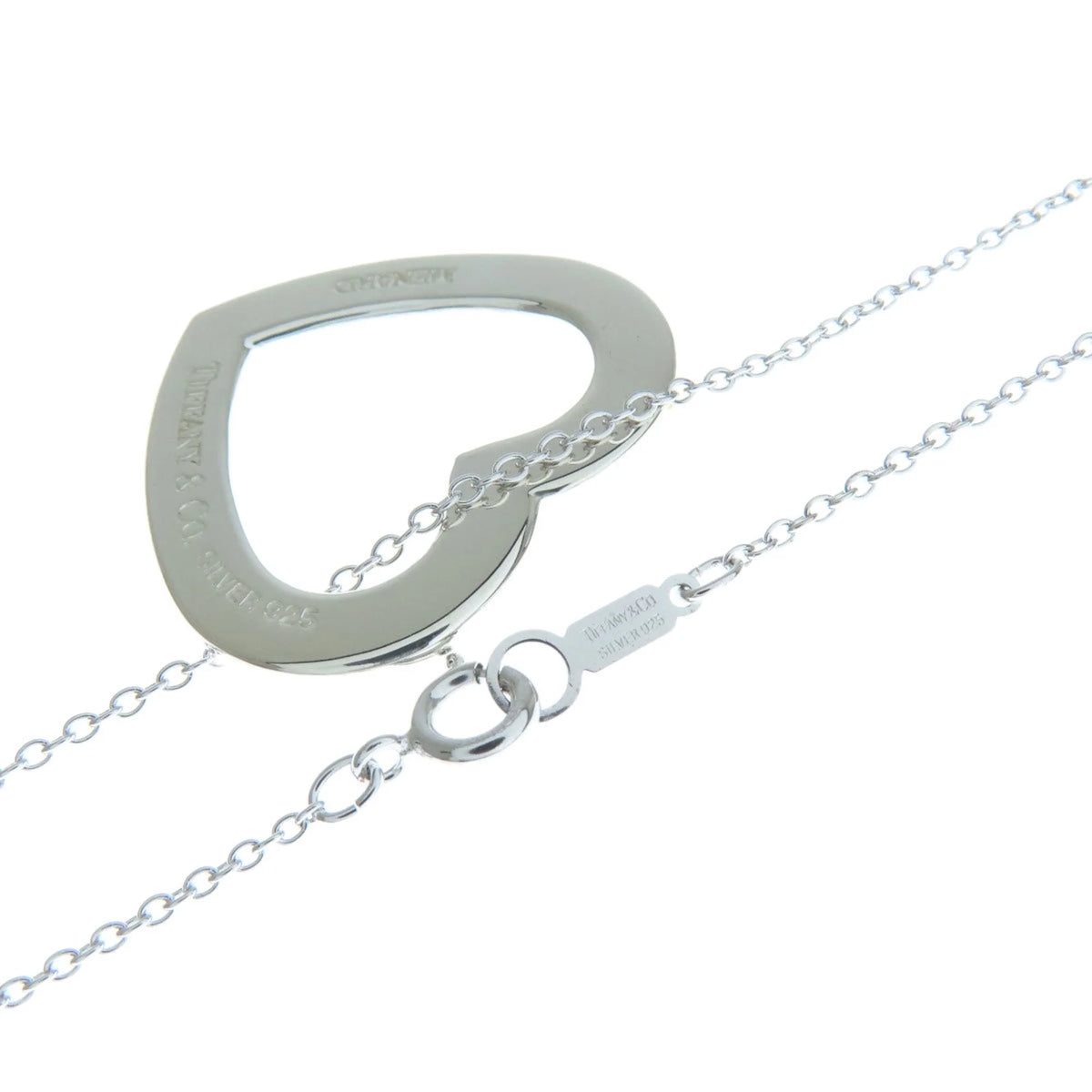 Tiffany Heart Medium Necklace Silver E59925