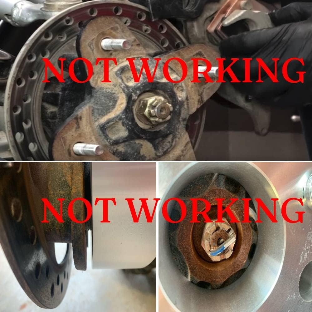 2 ATV Wheel Adapters 4x156 to 4x110 1.25 Thick H8384