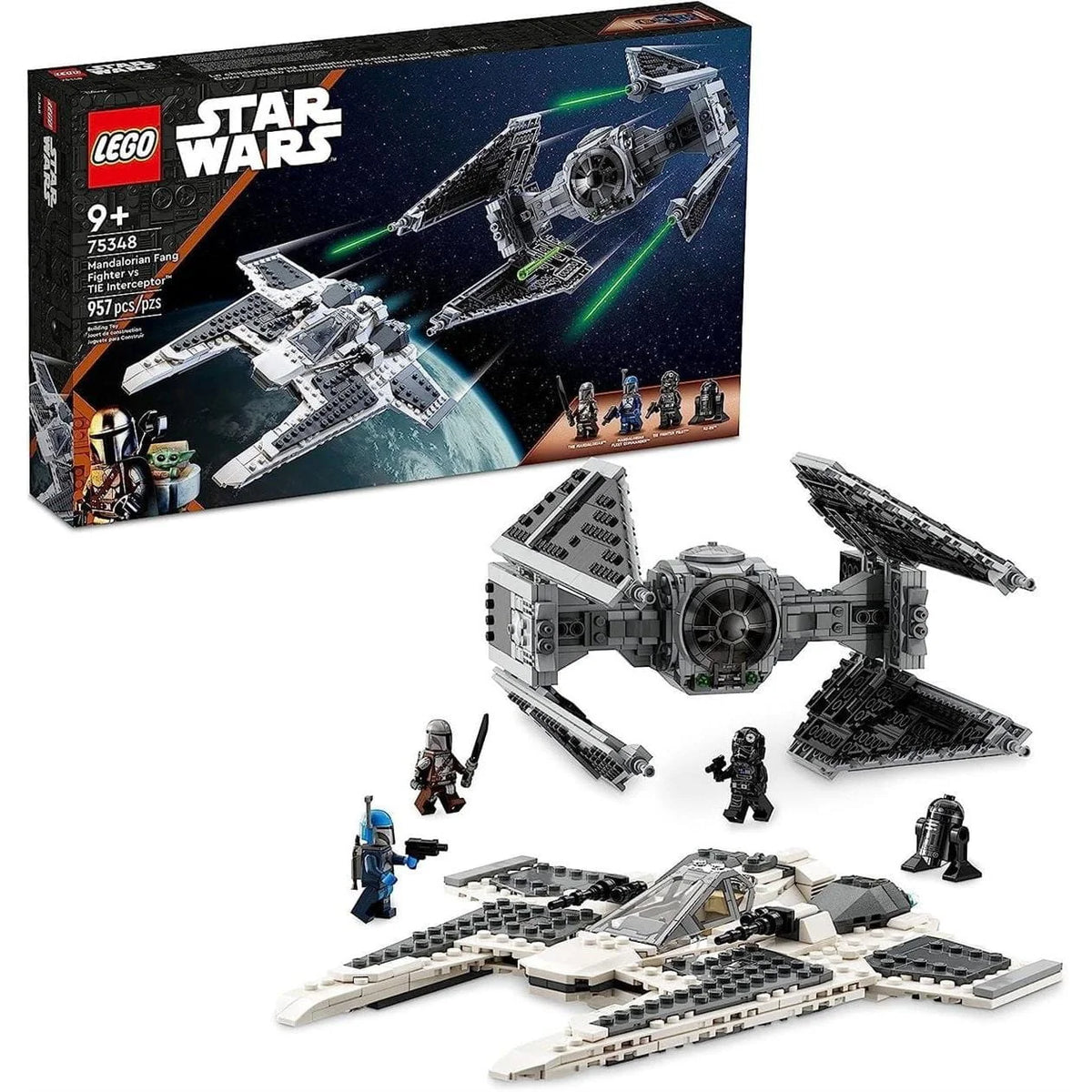 Star Wars Mandalorian Fang Fighter TIE Interceptor K61699