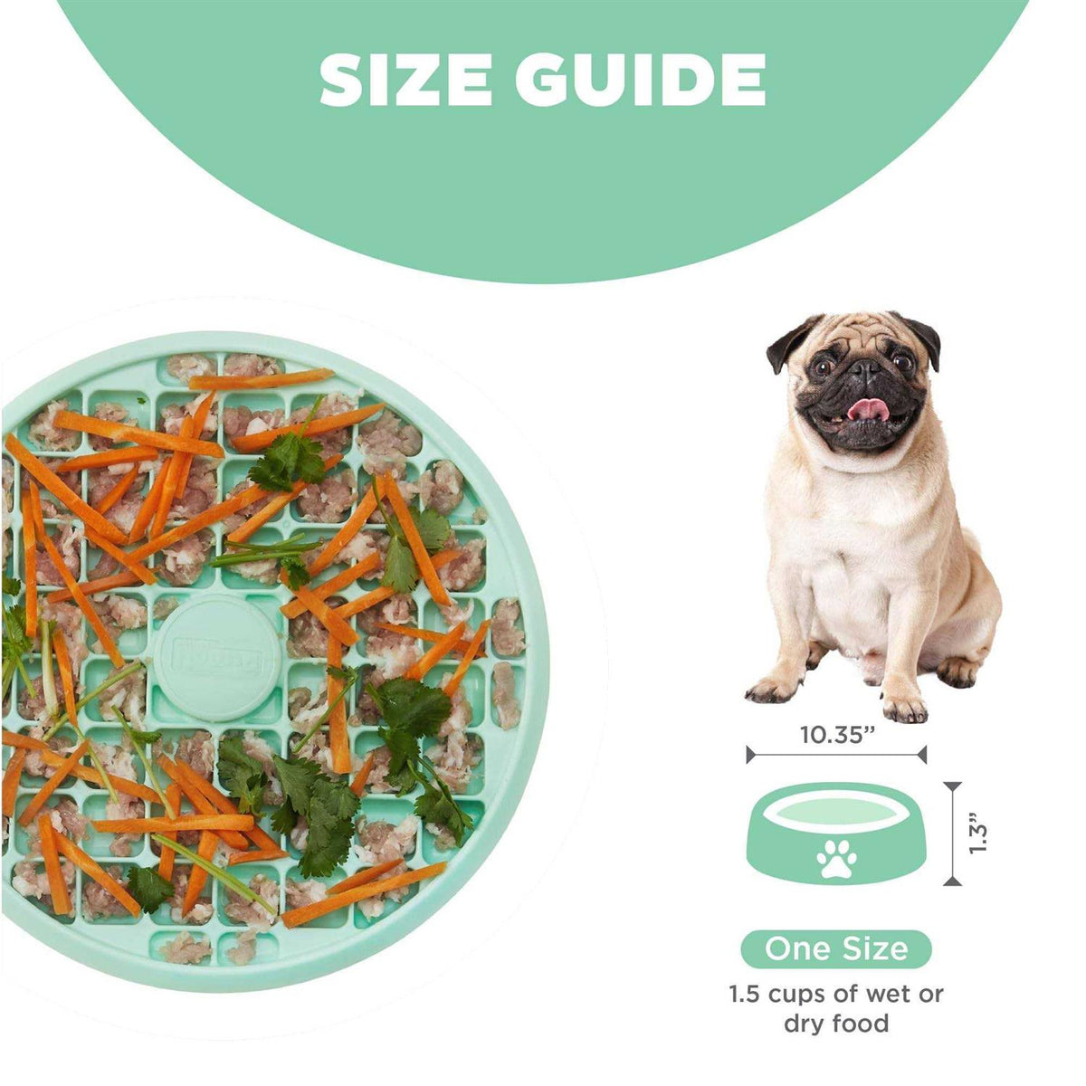 Slow Feeder Dog Bowl S714