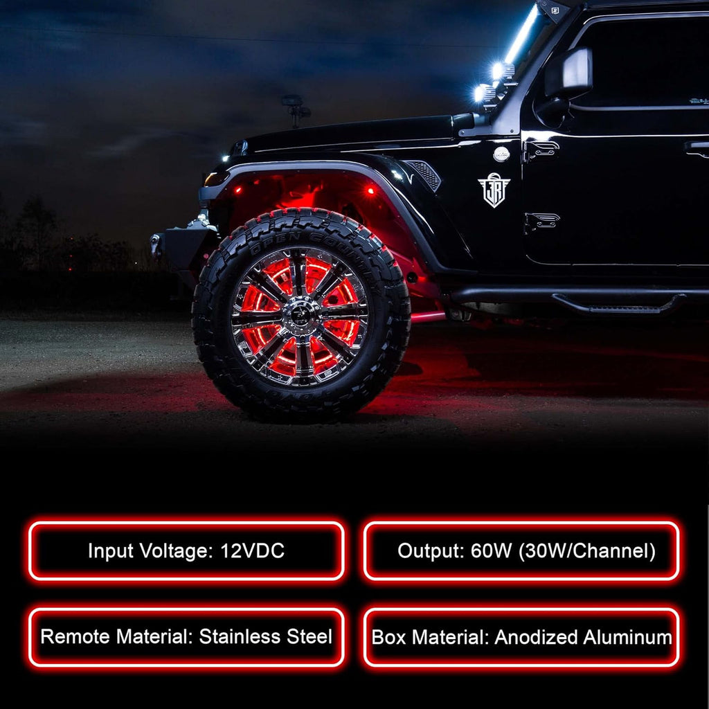 RGB Multifunction Remote for Car Lighting F683