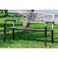 Bronze Colour 50 Inch Long Garden Bench K95244