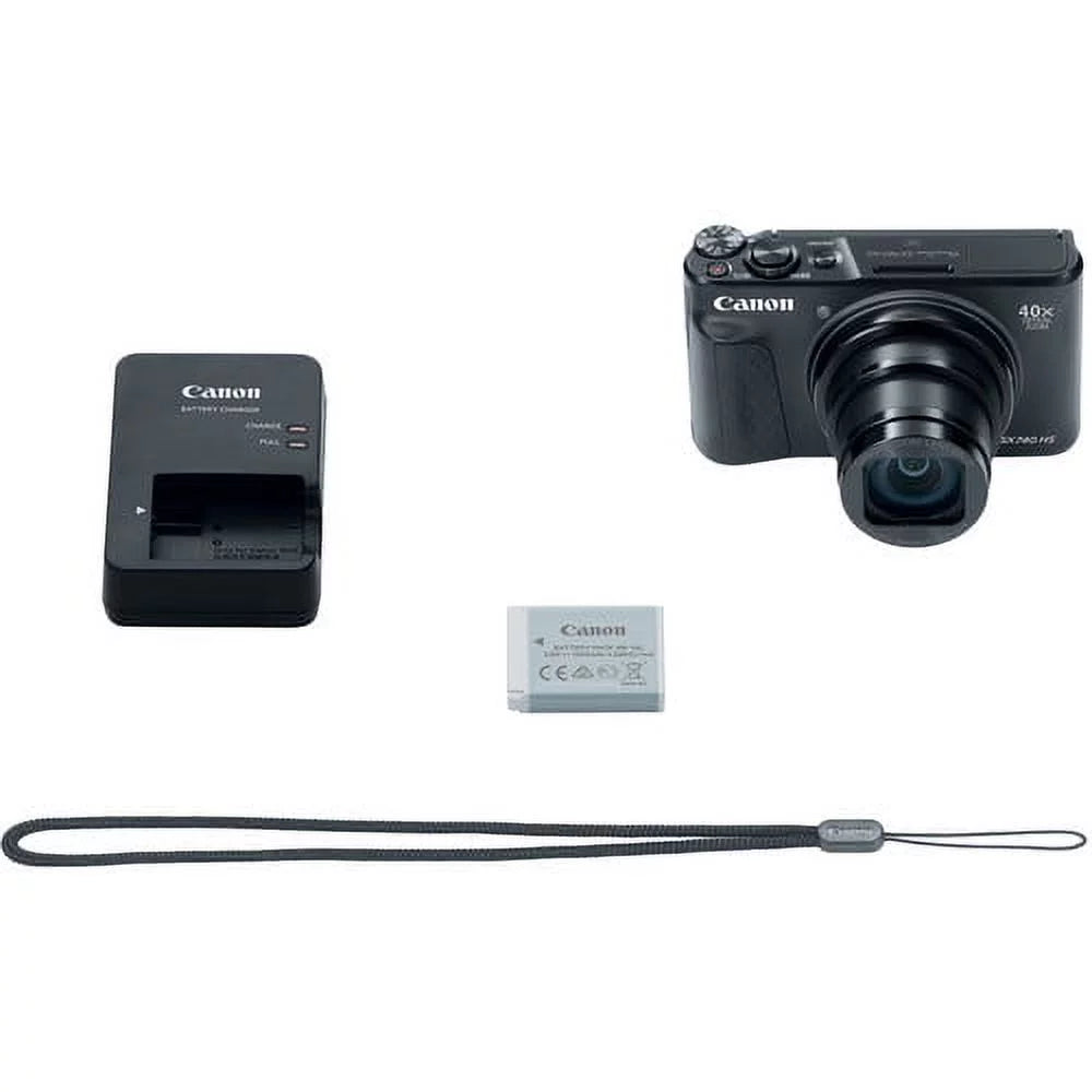 Black Digital Camera with 64 GB Memory Card R19566