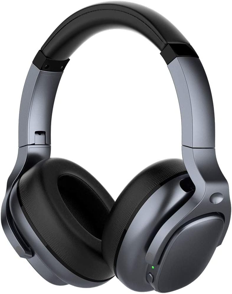 Black Bluetooth Headphones with Memory Foam Ear Cups Y39316