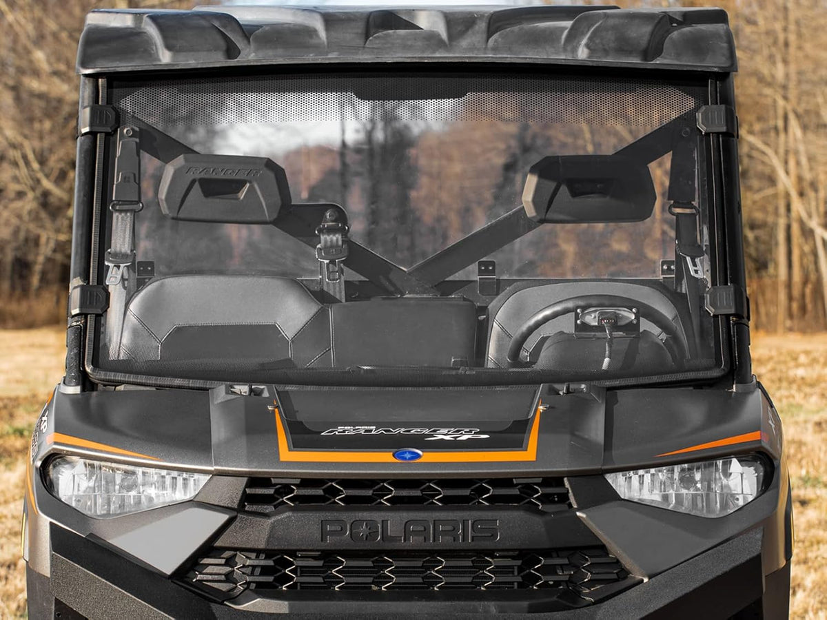 Clear Scratch Resistant Full Windshield for Polaris Ranger XP 1000 / Crew E986027