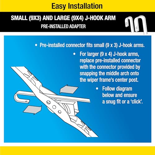 22" Windshield Wiper Blades, Pack of 2 F1754