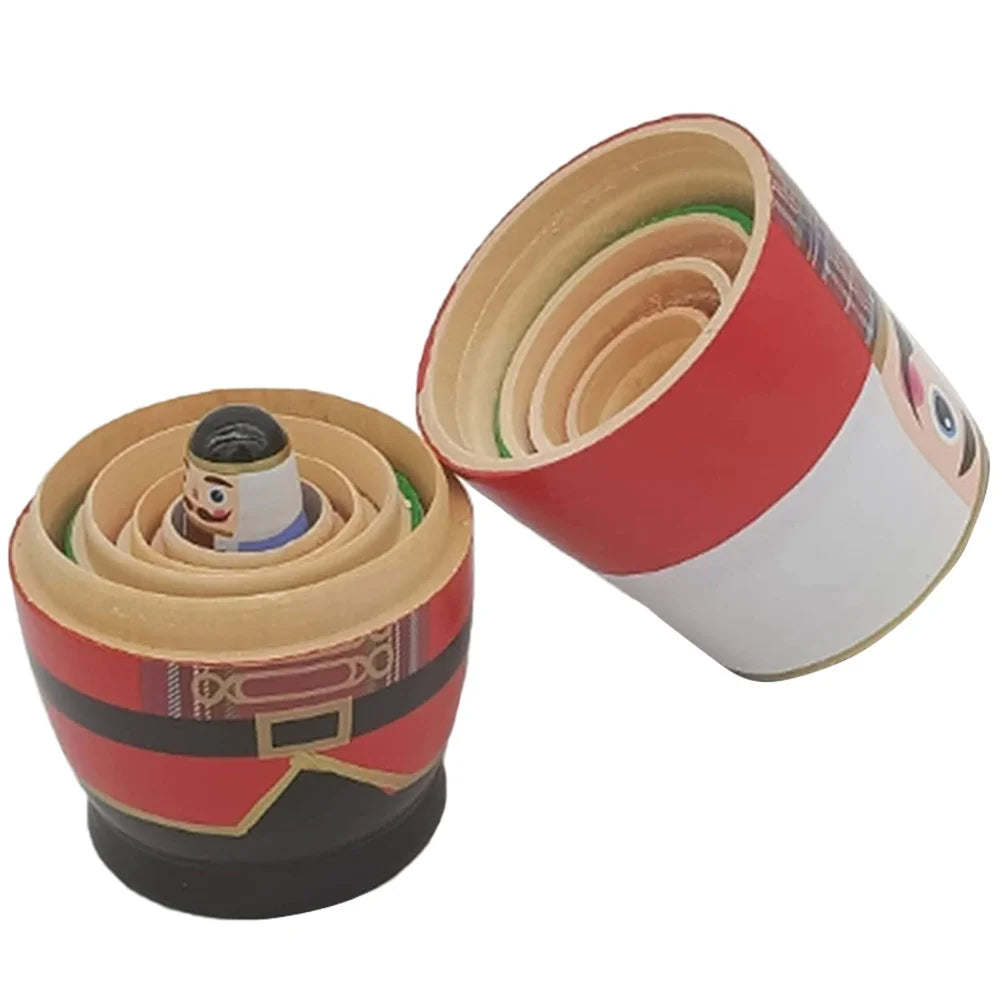 Nutcracker Wooden Stacking Dolls L3965