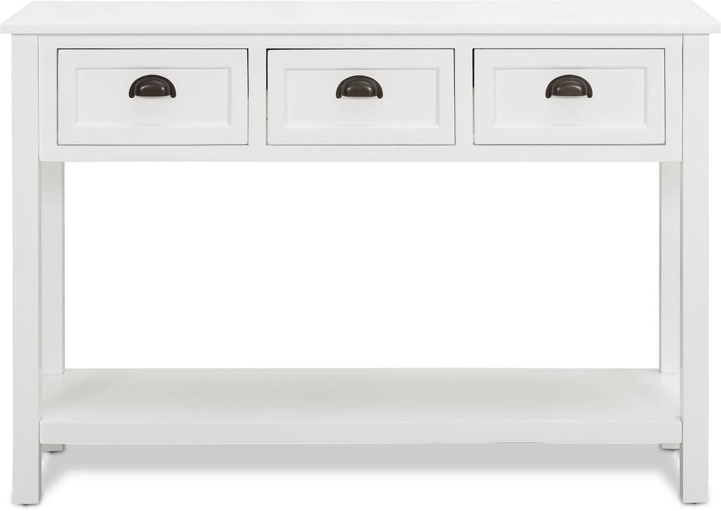 White Console Table T5924