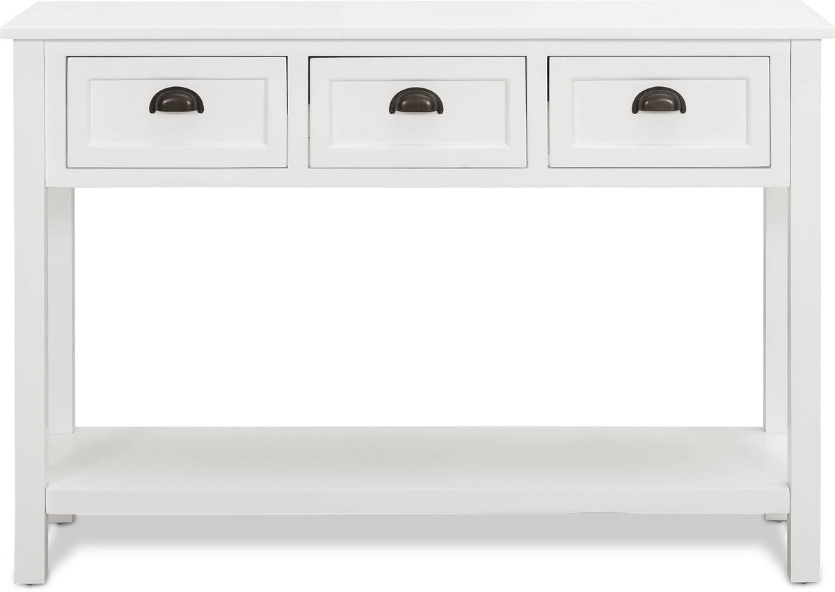 White Console Table T5924
