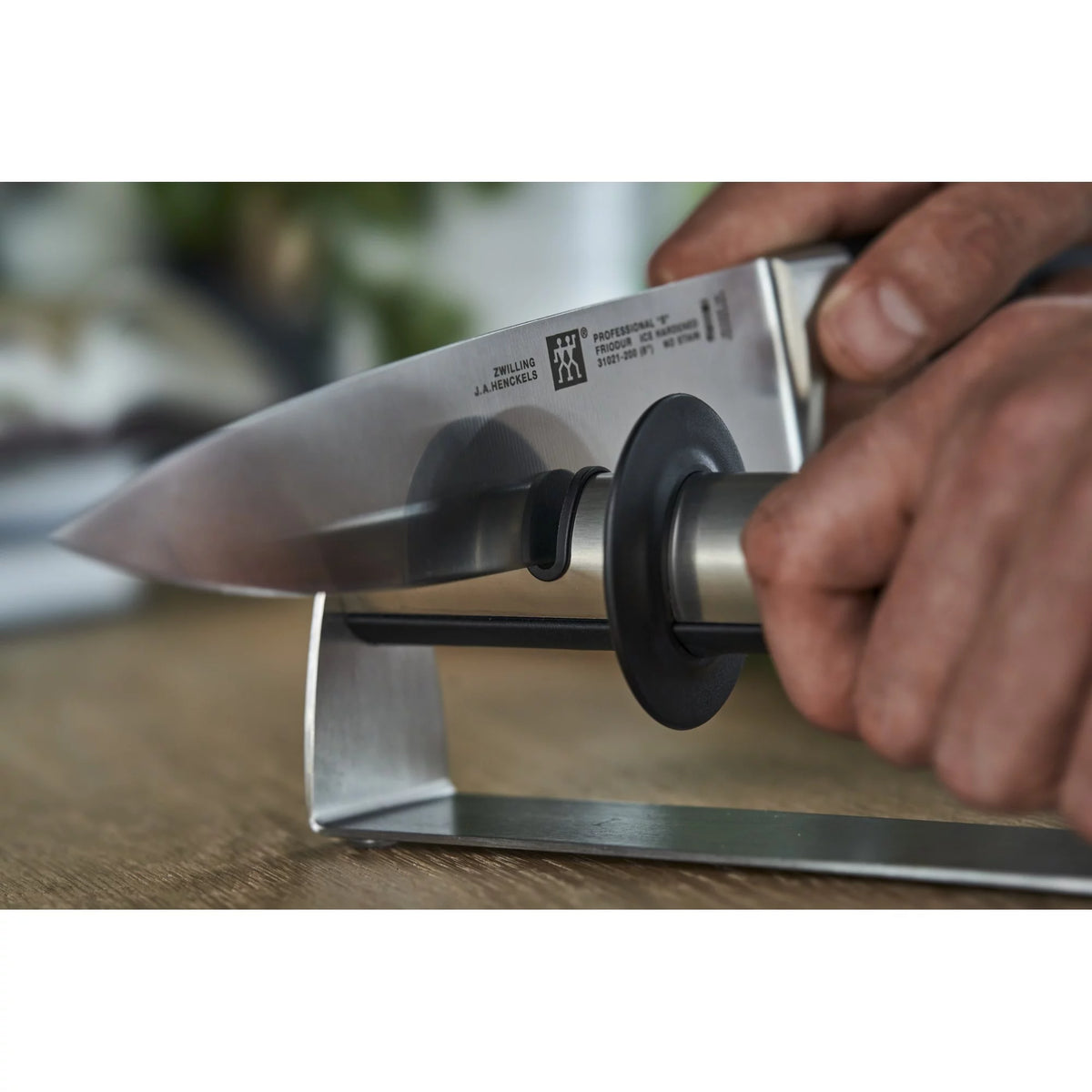 Stainless Steel Handheld Knife Sharpener O151766
