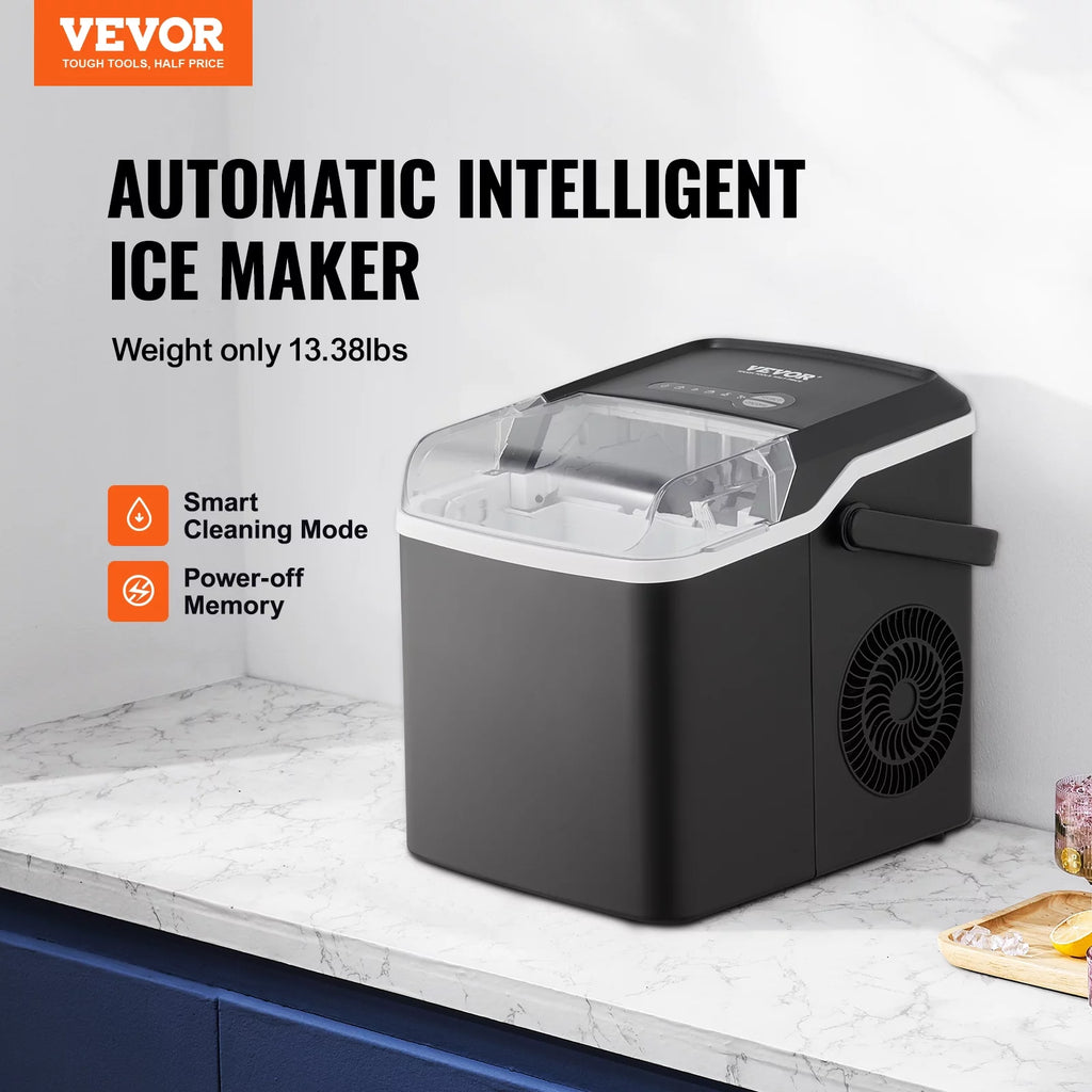 Portable Countertop Ice Maker with Scoop Basket B964321