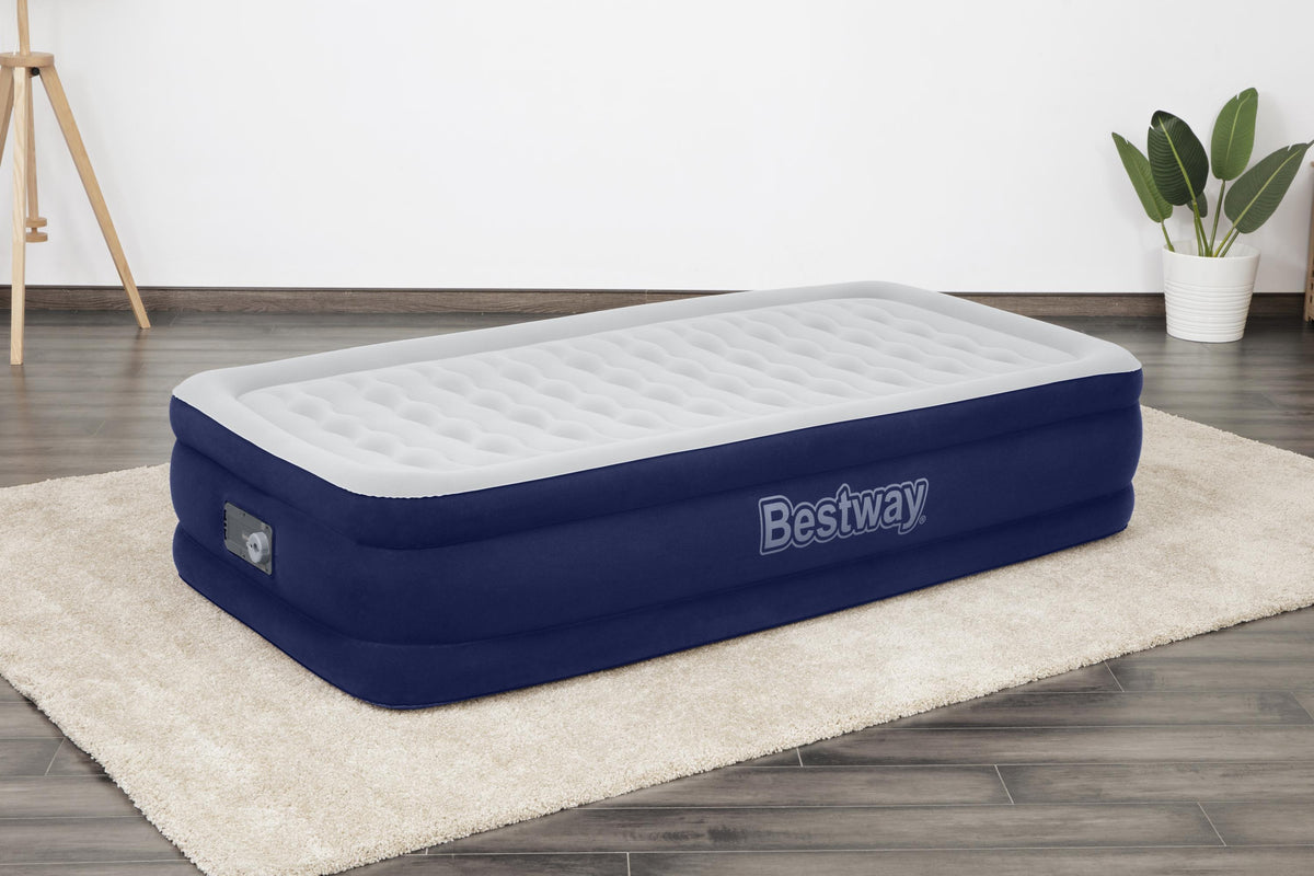 Twin Air Mattress with Built-in Pump T18549