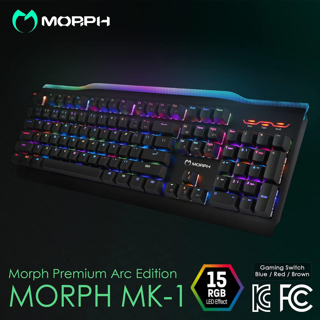 Black USB Wired RGB Mechanical Gaming Keyboard C571248