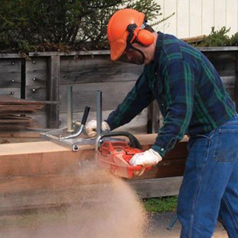 Portable Chainsaw Mill 48 Inches Planking Milling Bar Size 14 Inches to 48 Inches X626112