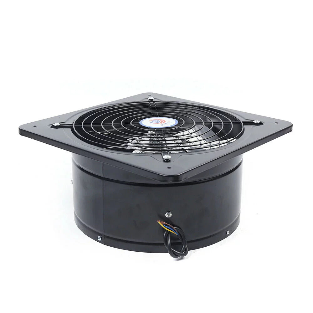 12" Wall Mounted Kitchen Bathroom Exhaust Fan U54349