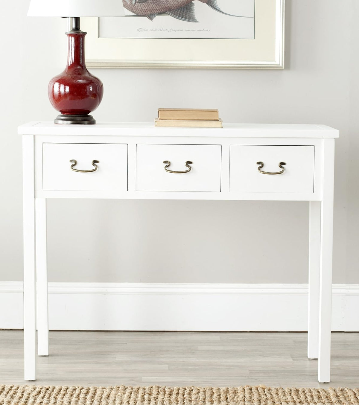 White Console Table I242