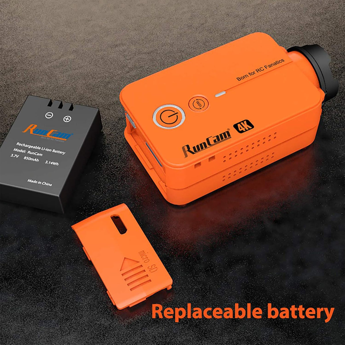 Orange 4K FPV Sports Action Camera I438