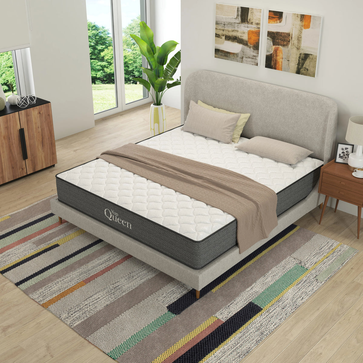 King Size Hybrid Memory Foam Pocket Spring Mattress H95192