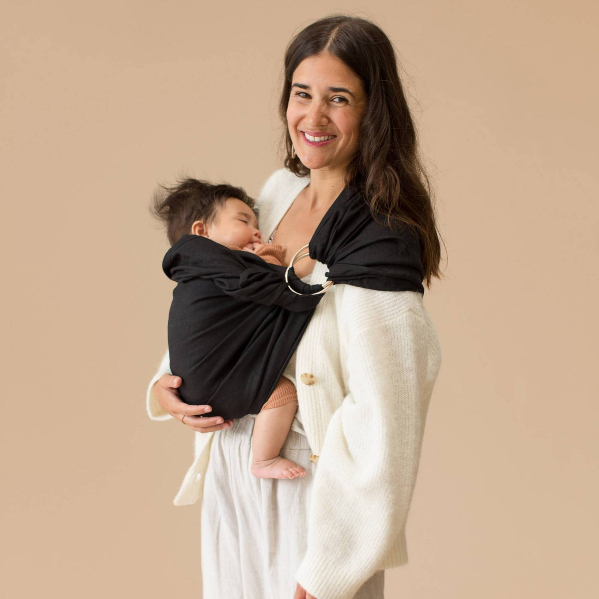 Raven Bronze Ring Sling Baby Carrier M527