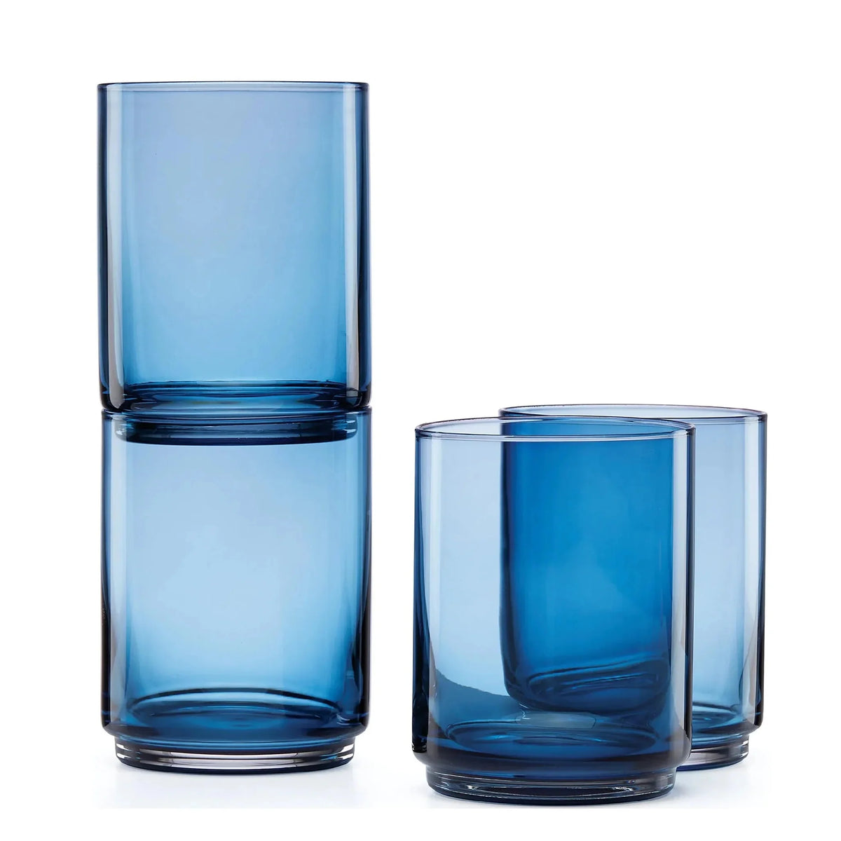 Stackable 4-Piece Tall Glasses I347