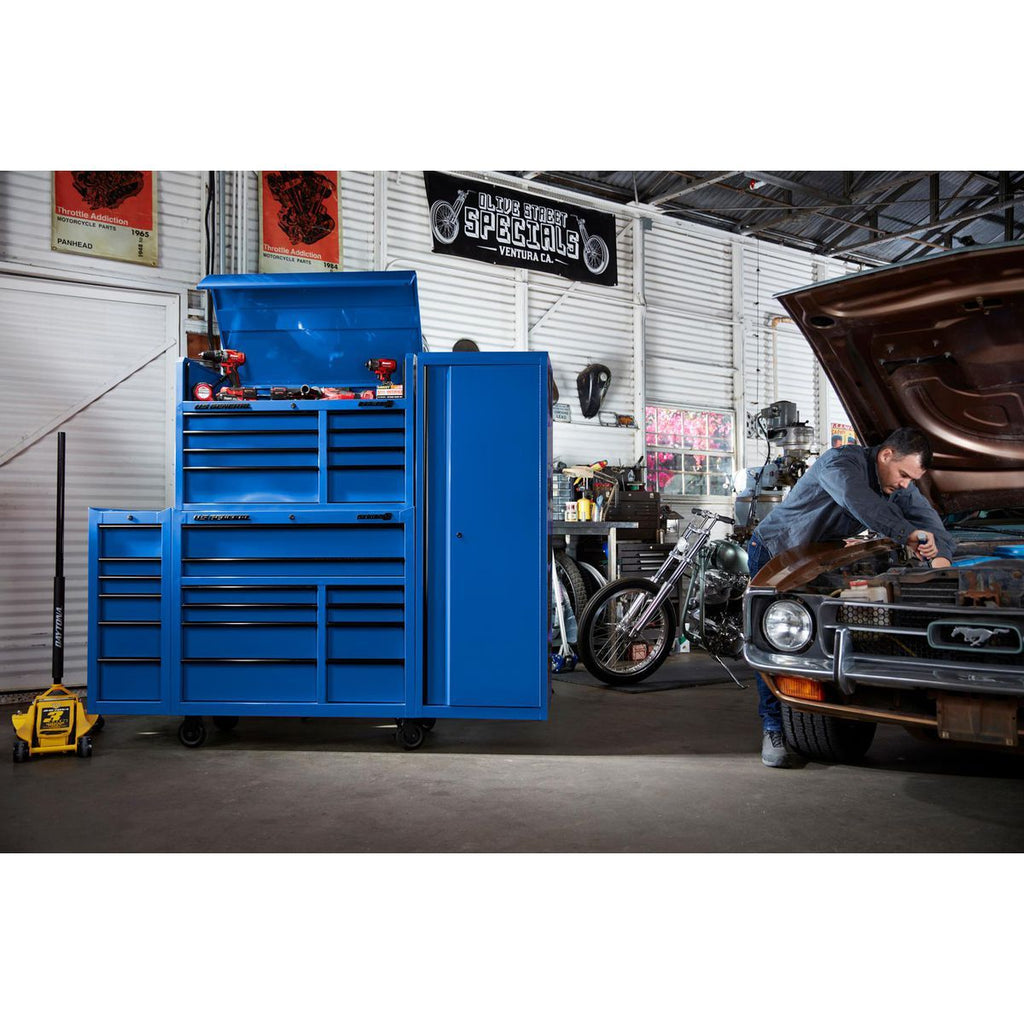 42 in. x 22 in. Blue Roll Cab H871932