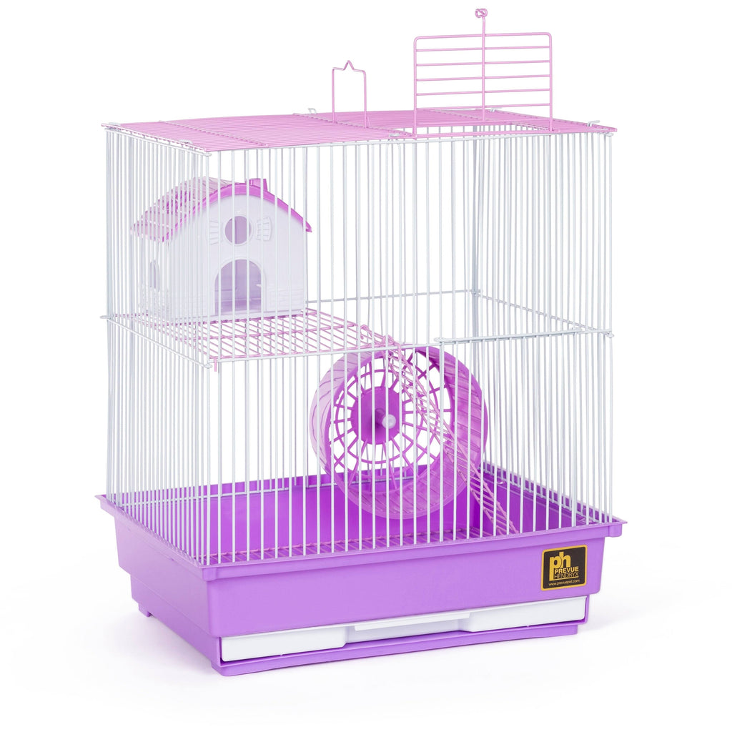 Two Story Hamster Cage Orange J7020