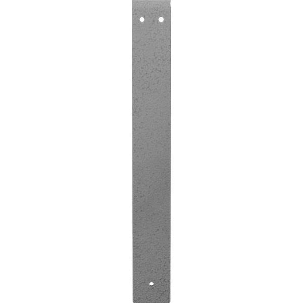 Steel Hammered Gray Bracket S3346
