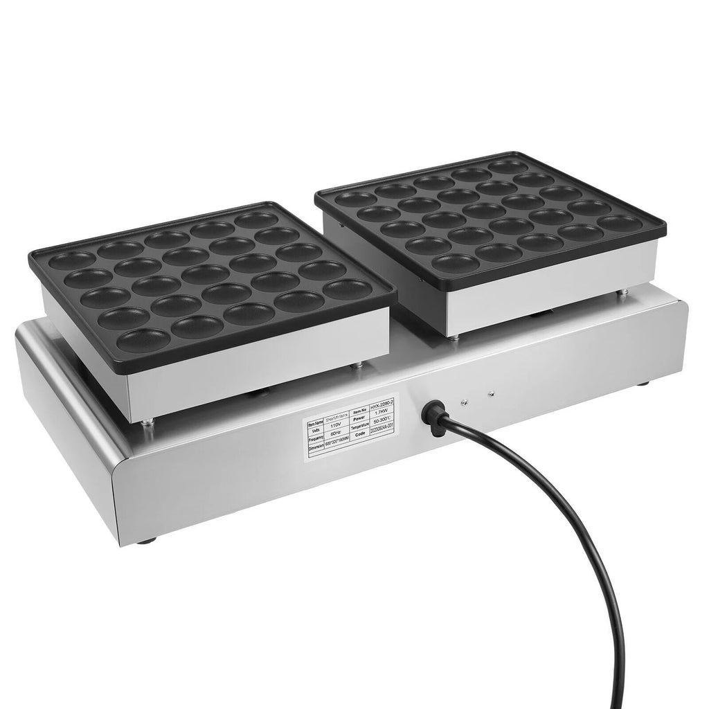 50PCS Commercial Electric Nonstick Waffle Maker Machine O8639